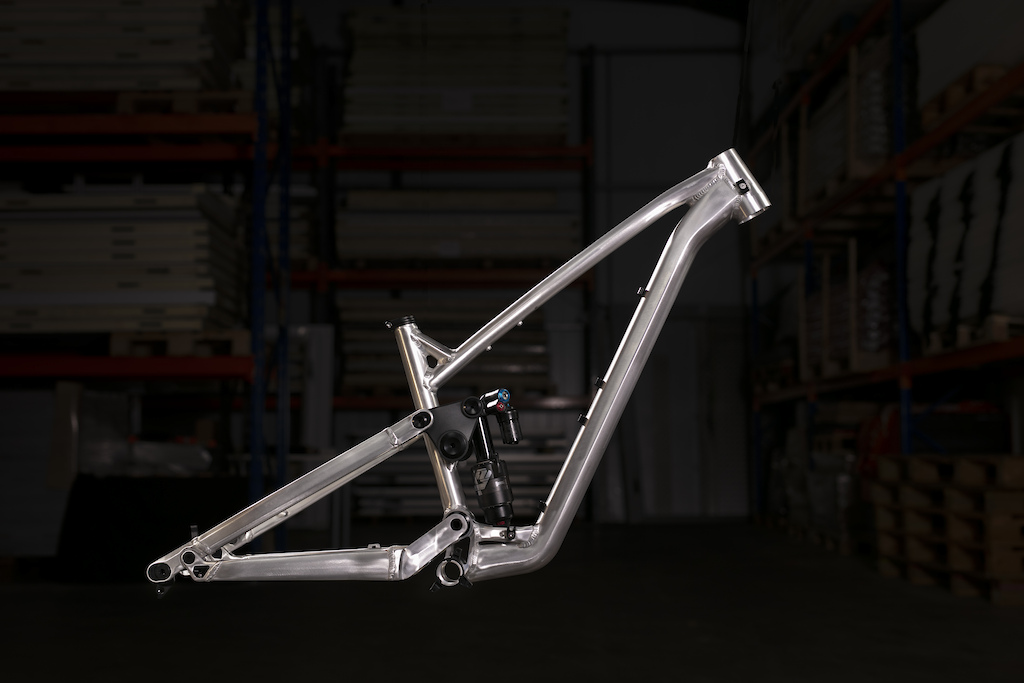 Prototype Privateer Gen 2 bike, production bikes will see some development updates and will feature new colours.