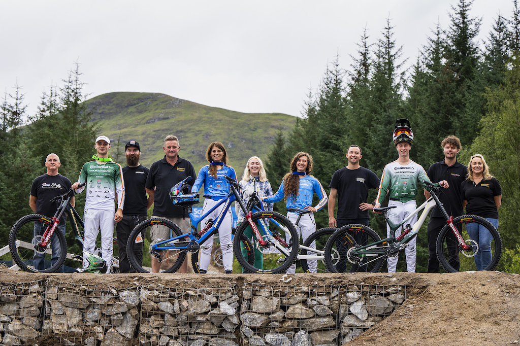 2023 UCI MTB Downhill World Championships Fort William Scotland during the 2023 UCI Cycling World Championships Glasgow Scotland.