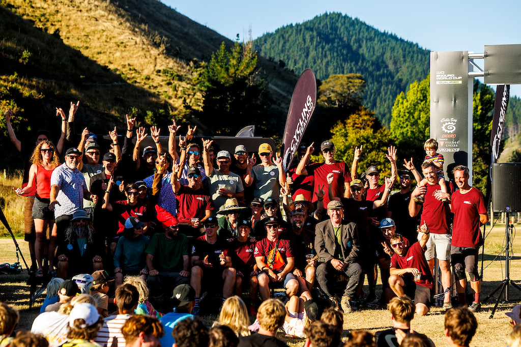 During the 2024 Cable Bay Enduro, New Zealand National Championships at Cabel Bay Adventure Park
