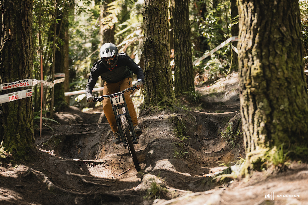 The downhill's never quite been Bas's strong suit, but is critical in his defence of that King of Crankworx title each year.