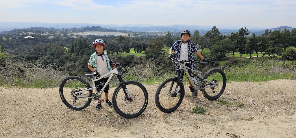 Kids 1st ride on new bikes