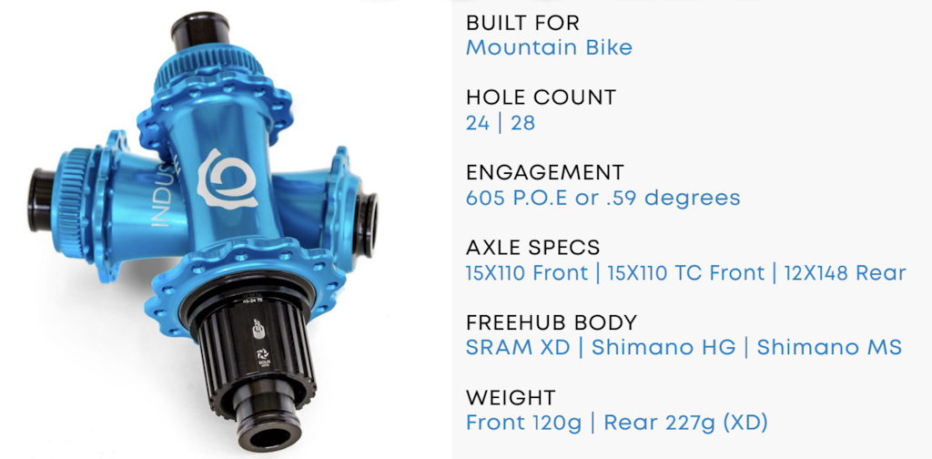 Industry Nine Introduces SOLiX M Hubs & Wheelsets - Pinkbike