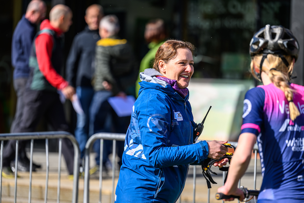 The team from Scottish XC and British Cycling were on hand to make sure everything ran smoothly