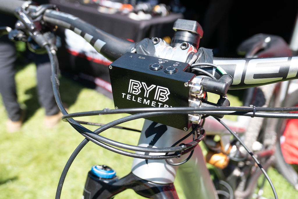 Henry Quinney didn't make it down to Sea Otter this year, so here's a shot of BYB's data acquisition system to make him jealous.