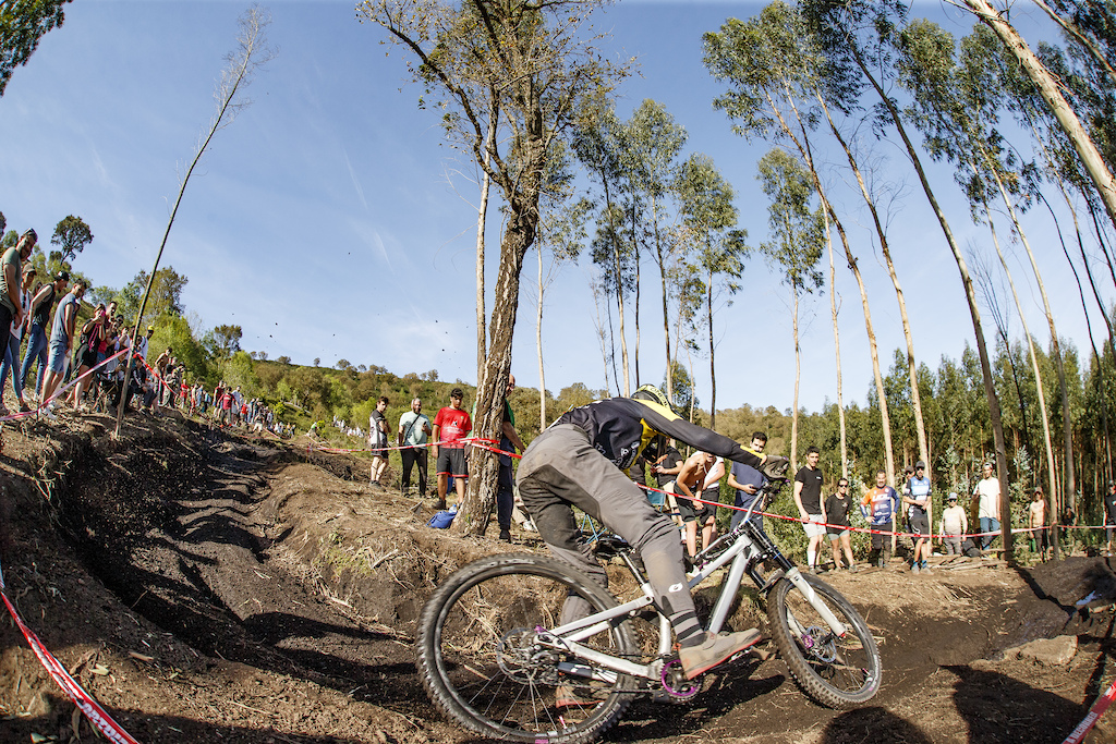 2 Jack Reading during finals for round 2 of The 2024 Portugal DH Cup at Padela Natural, Parque de Valinhas, Viana do Costelo, Portugal on March 24 2024. Photo: Charles A Robertson
