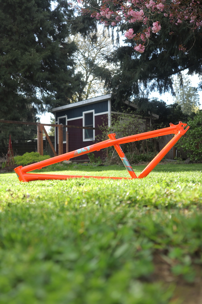 Transition BLT frame ready to get powder coated!