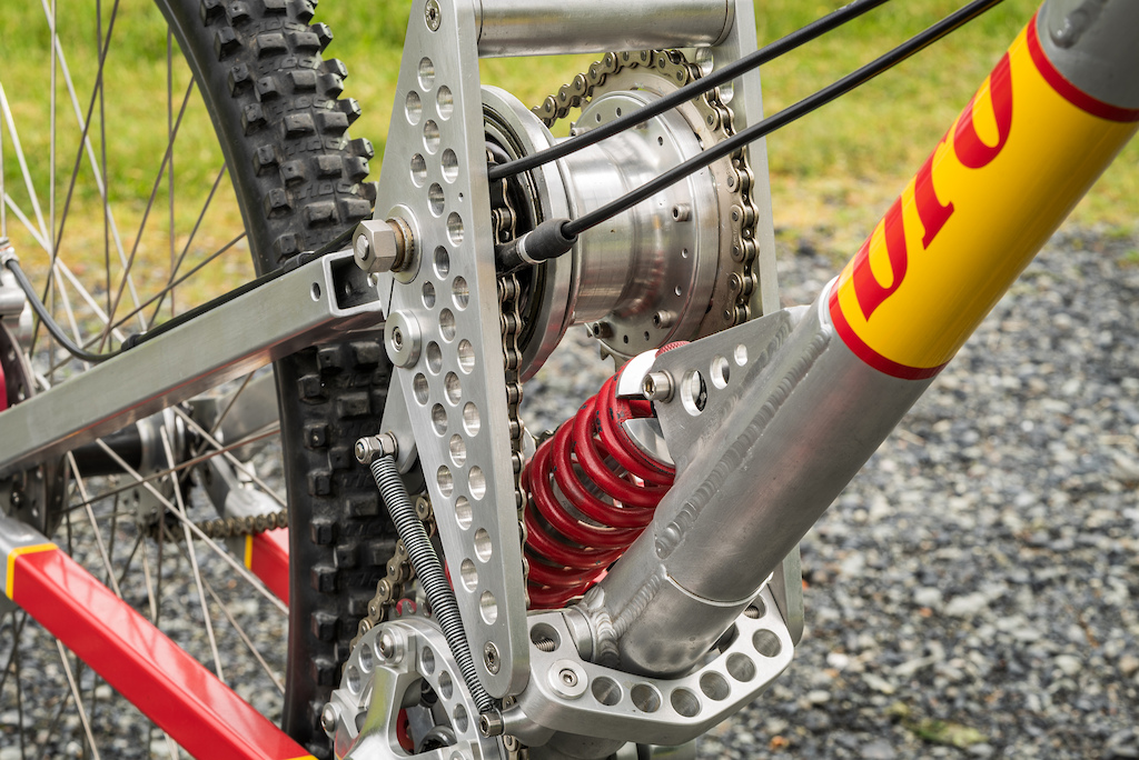 Bike Check: Paul Brodie's 1998 Custom 69er Gearbox DH Bike - Pinkbike