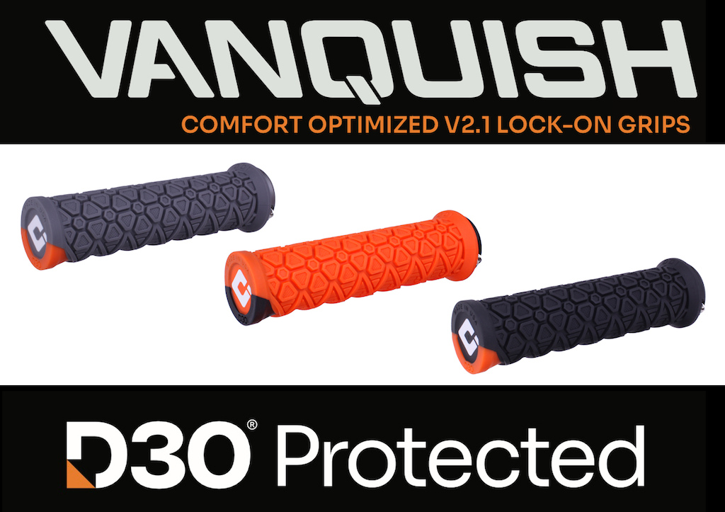 Odi Grips Odi Plate ODI Vanquish Lock On MTB Grips Sprockets