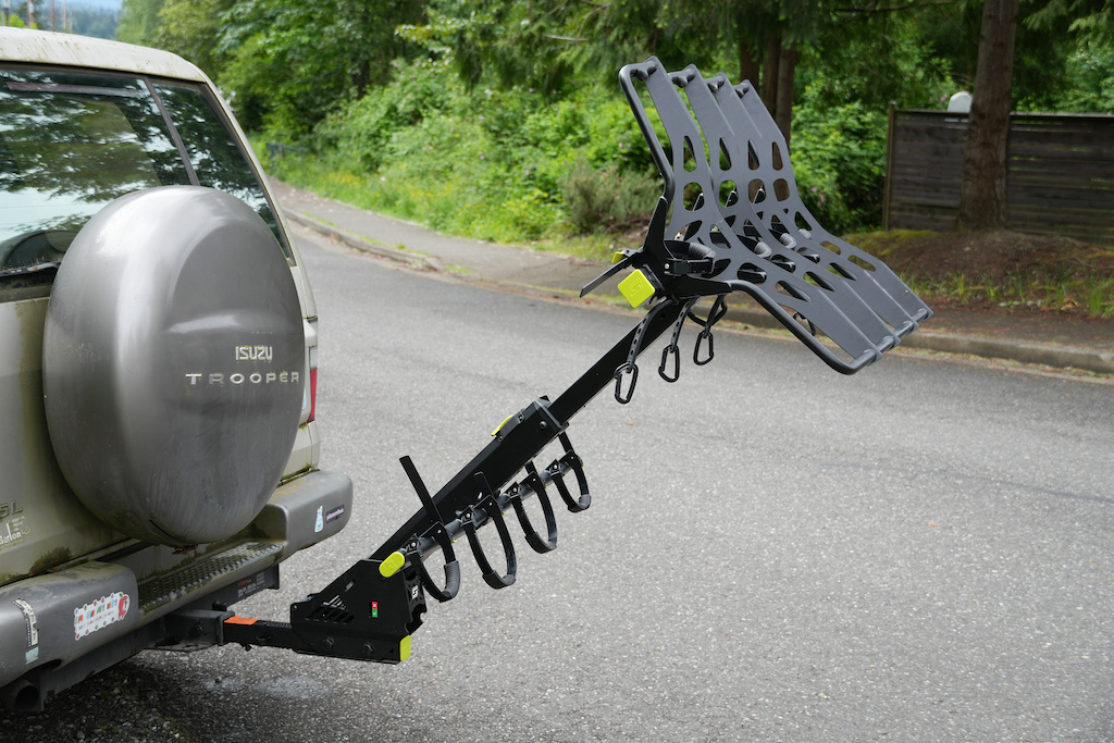 Even Hitch Rack Review: Swagman Summit Vertical Hitch Rack - Pinkbike