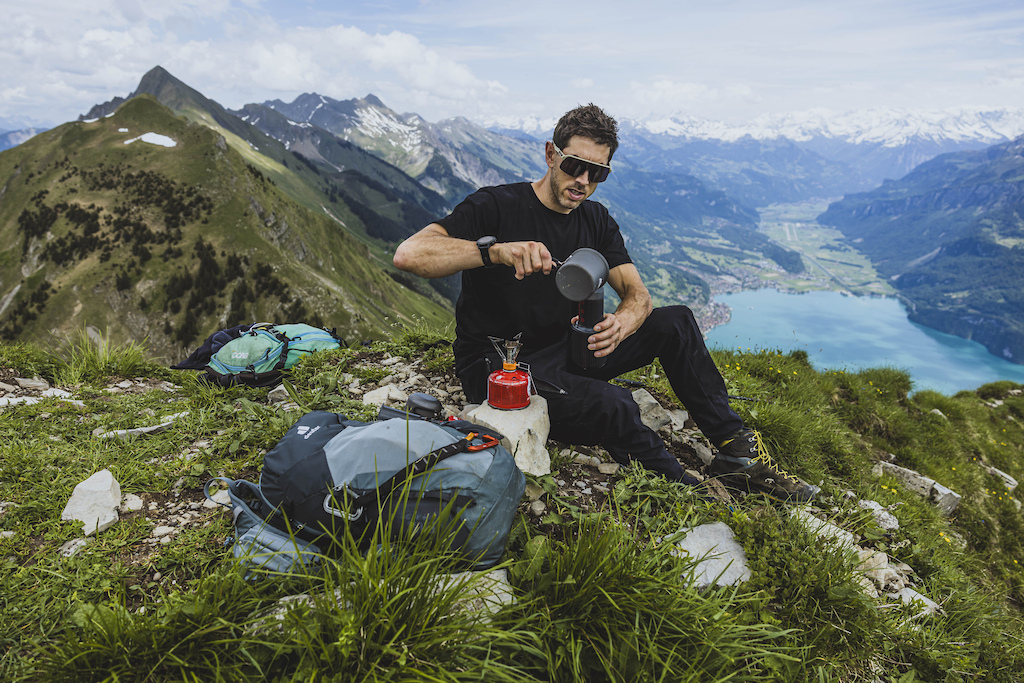 Shooting with Gee Atherton for Ridgeline V: Resistance in Switzerland.