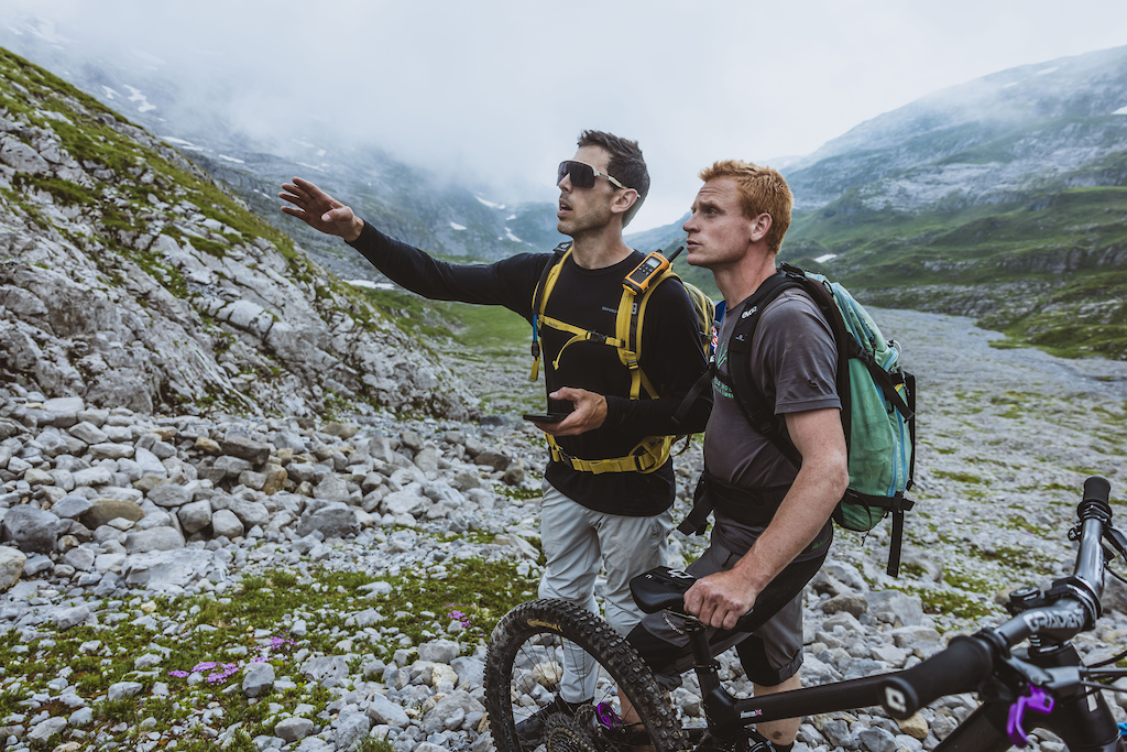 Shooting with Gee Atherton for Ridgeline V: Resistance in Switzerland.