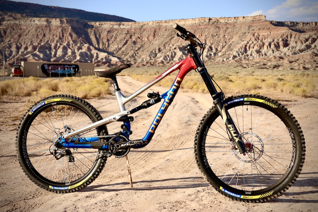 Polygon Shows Off Luke Whitlock s Custom Prototype DH Bike for Red Bull Rampage Pinkbike