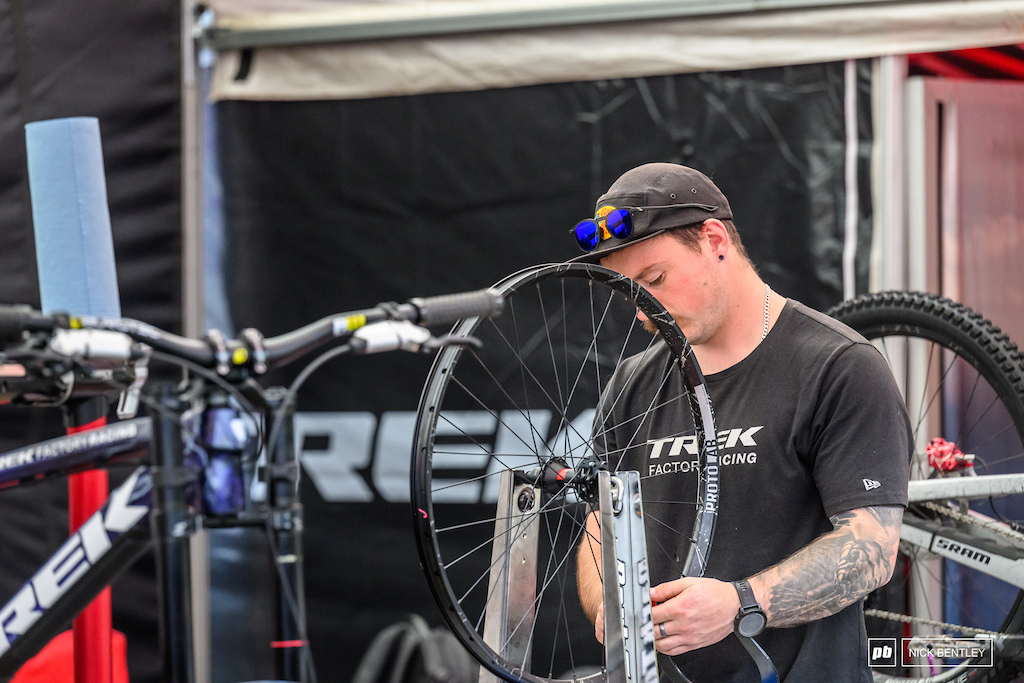 A new prototype rim at Trek.