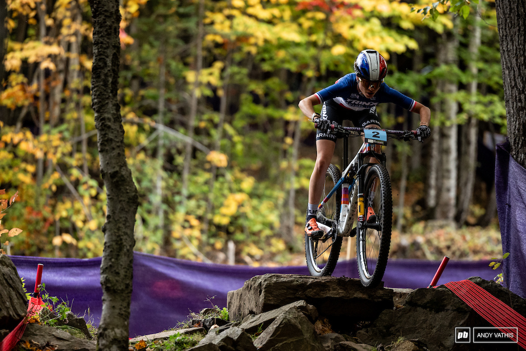 Olivia Onesti finished off her season in second and took second in the overall.