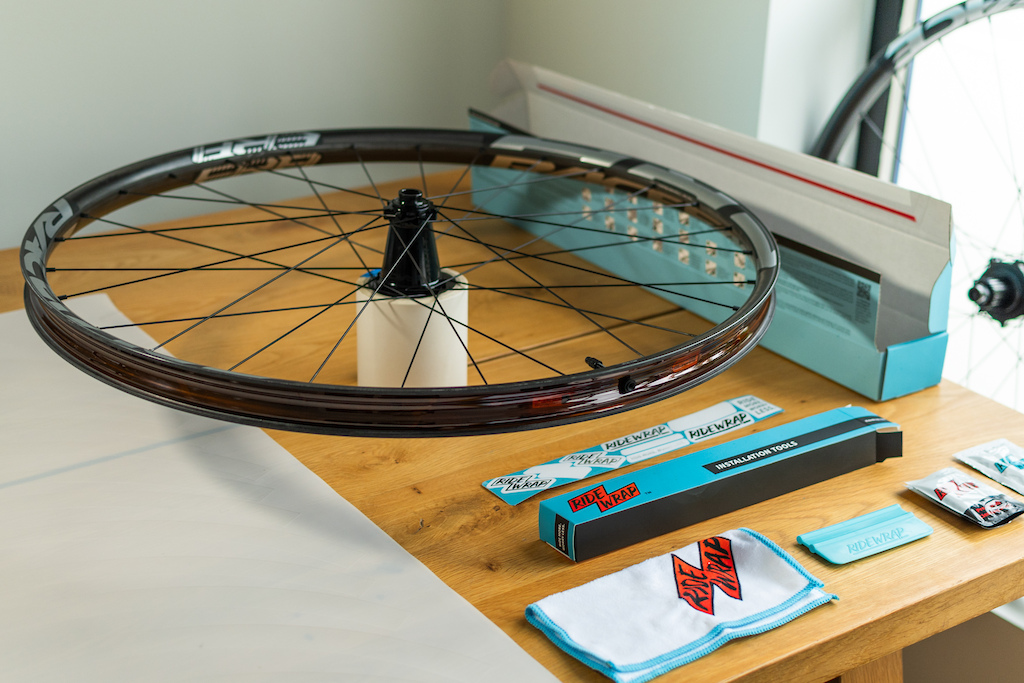 Bike Ride Wrap Shuttle Armor RideWrap Bicycle Downtube Matte Black