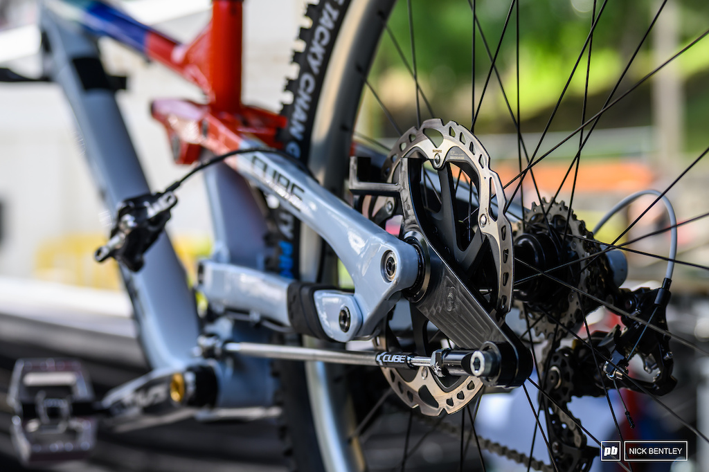 The Cube floating brake arm is is a beast.