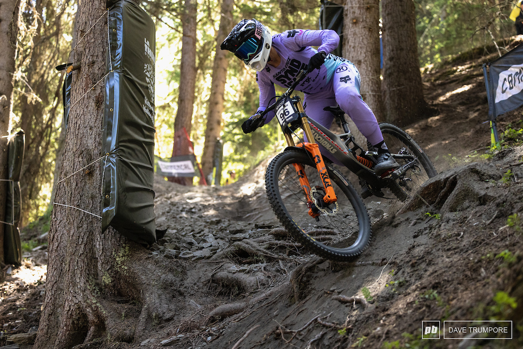 La Thuile rewards precision, nerve and a willingness to let the bike move underneath you.