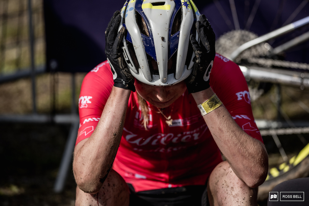 A hard day out for the series leader Ella Macphee.