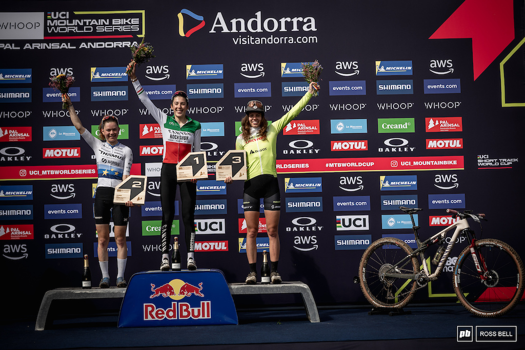Valentina Corvi, Monique Halter and Sina Van Thiel taking the honours in the U23 women.