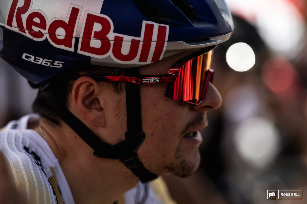 All eyes were on this man before the start.