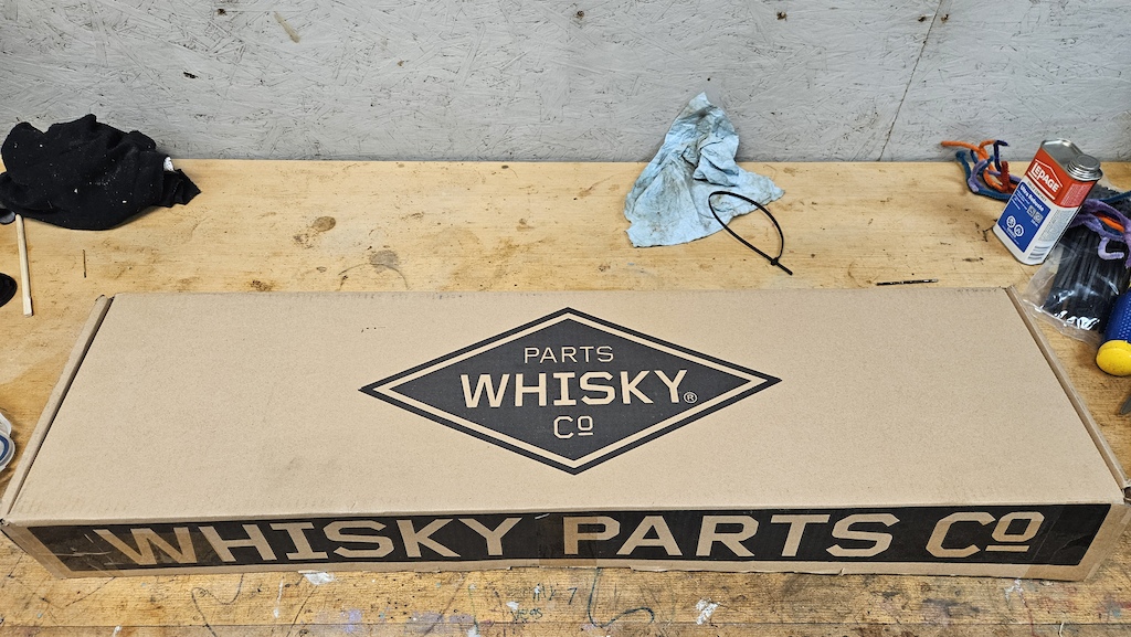 Whiskey Parts Co Carbon Fatbike Fork. Robert Axle Project. Brand new in box. Handled, but not ridden.