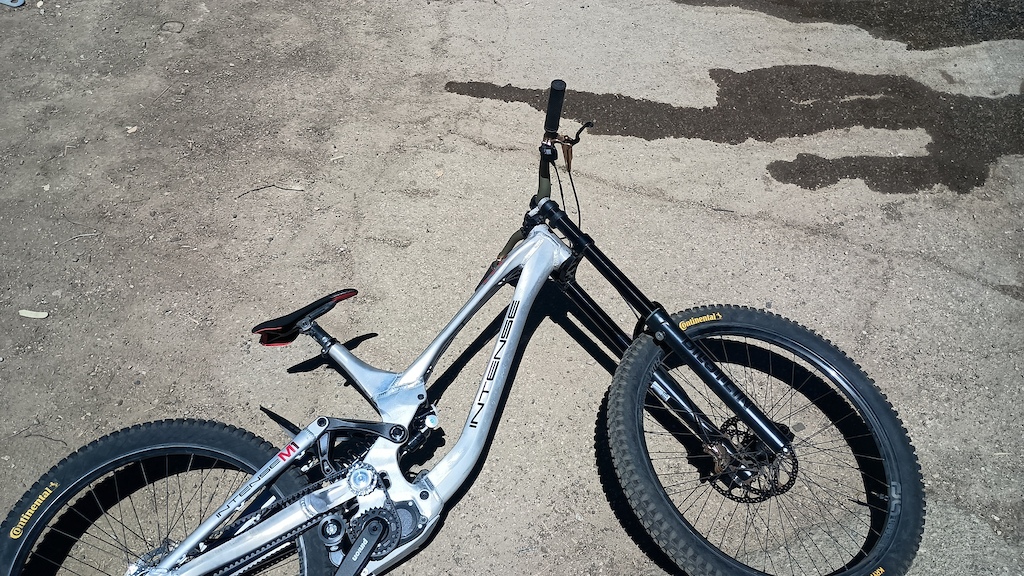 Testing new suspension on an M1 Belt Drive