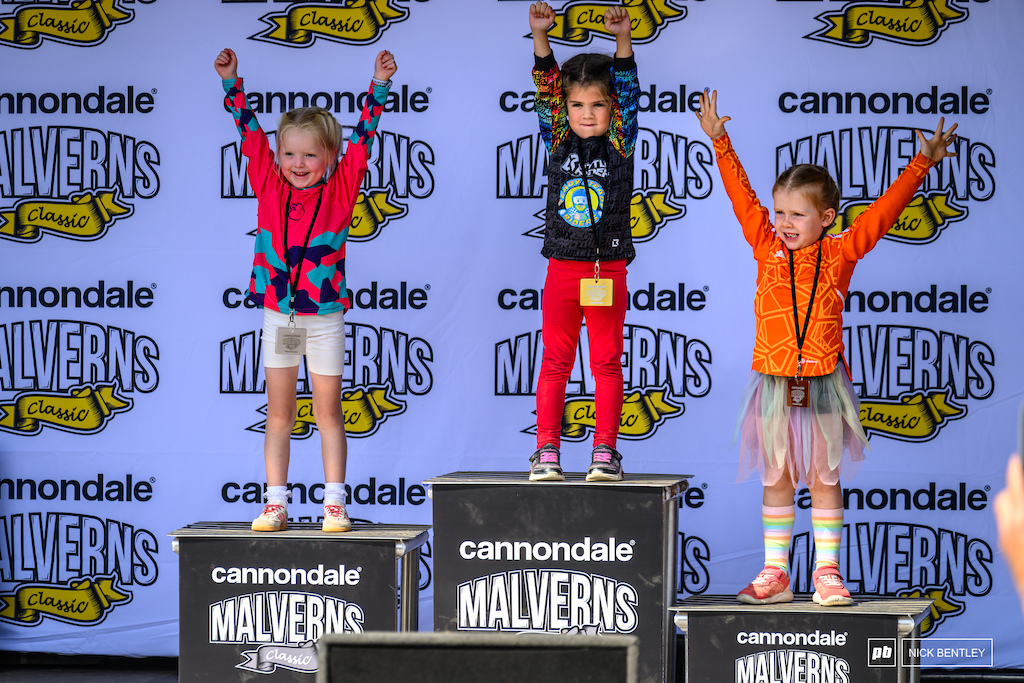 Each age group in each discipline got their own podium, with the overall winners crowned on Sunday