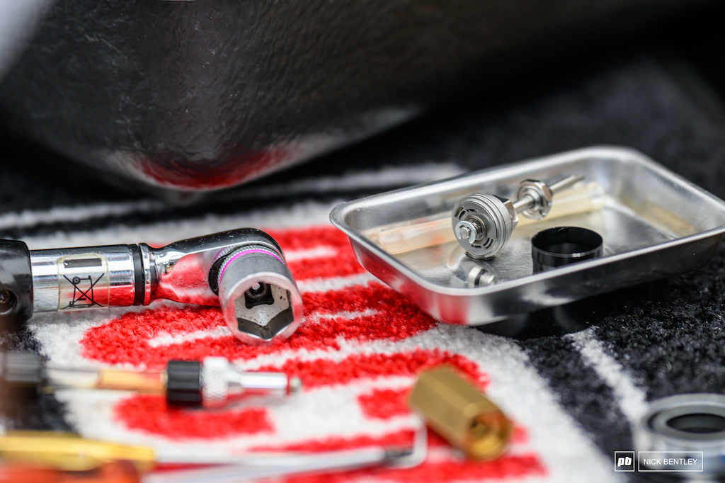 Every little part counts, XC suspension has some of the smallest components you’ll find on any mountain bike.