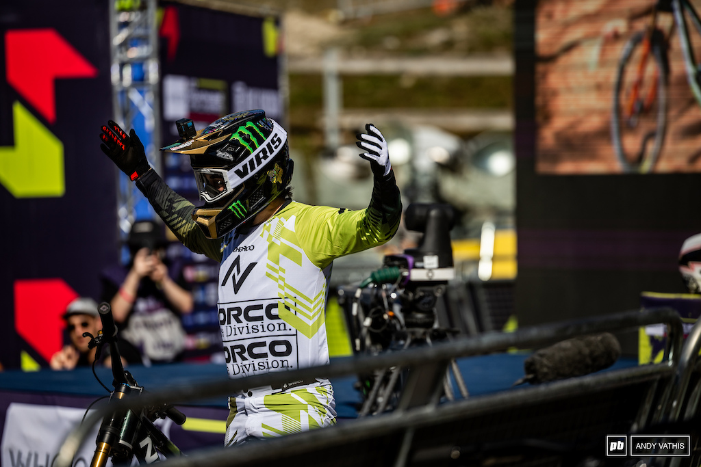 P8 for World Cup no.120. Danny Hart was feeling it out there.