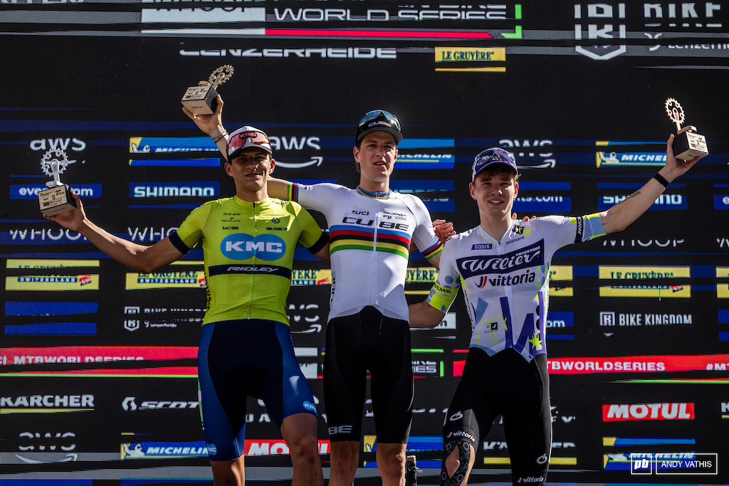 Finn Treudler completes the double with  Rens Teunissen Van Manen, and Gustav Heby Pedersen in tow.