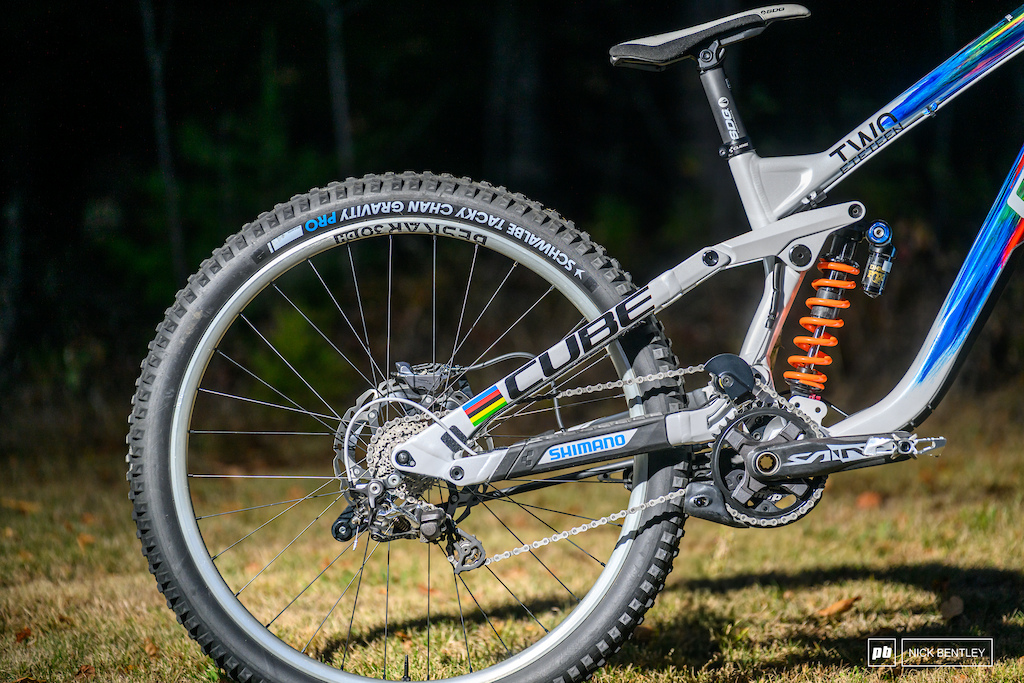 Bike Check: Rosa Zierl's Cube Two15 - Lake Placid DH World Cup