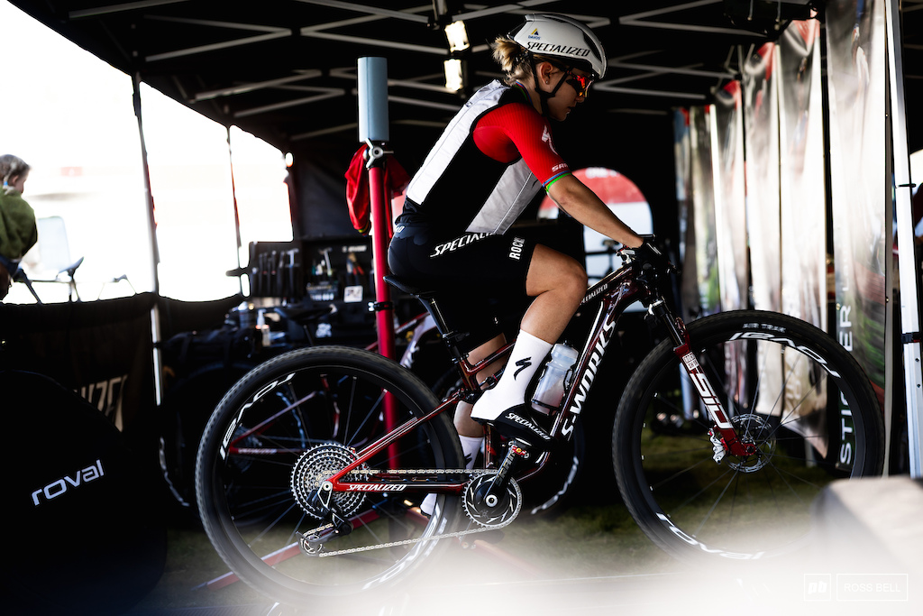 Sina Frei would take the last spot on the front row.