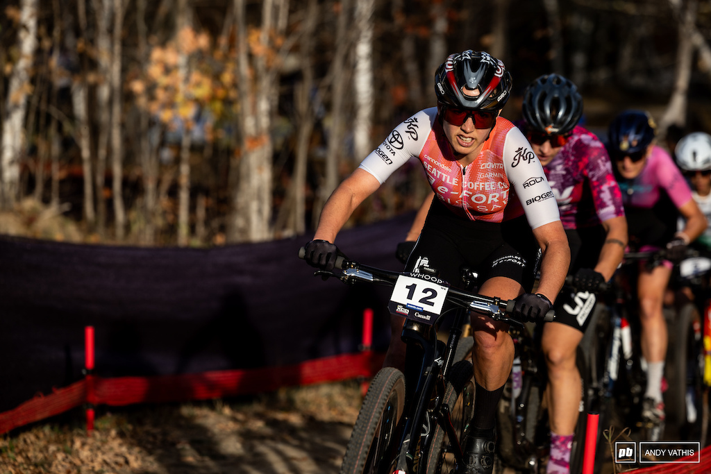 Candice Lill takes the last spot of the front row start come Sunday.