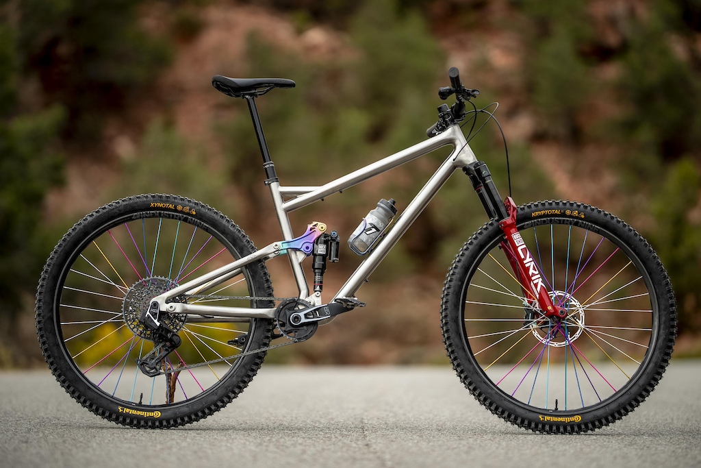 Revel Bikes Unveils Titanium Full Suspension Prototype Pinkbike