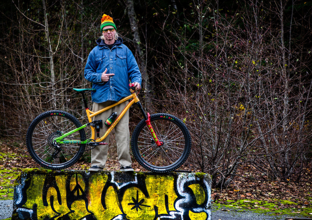 Bike Check: Julian Hine's Full Rasta Chromag Lowdown - Pinkbike