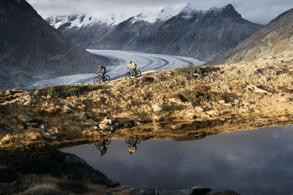 Mountainbiken im Sommer in der Aletsch Arena