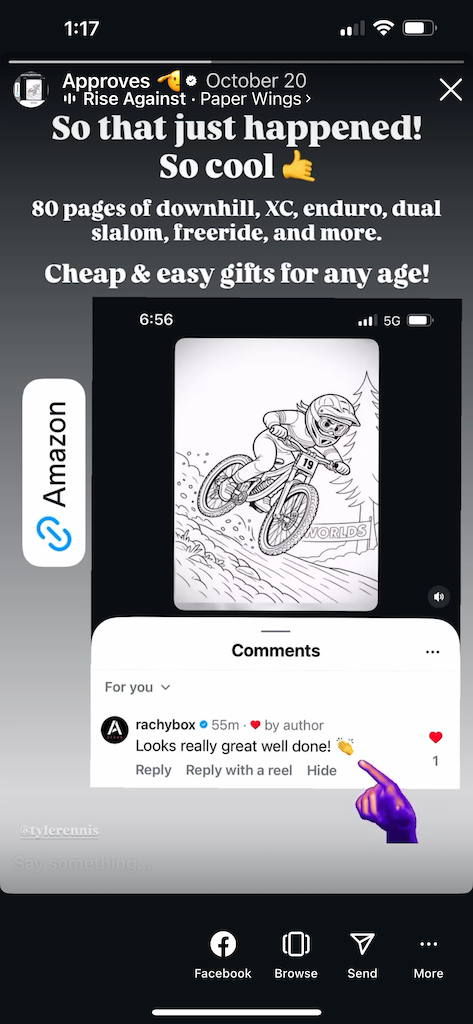 Atherton approved 

Follow: adventuregromscoloringbooks on instagram for action sports content and updates 

80 pages of downhill, enduro, XC, dual slalom, freeride and more.
Color your favorite sport minus the hospital bill. From stroke to stoke.
Inspired by 15+ years of real action sports photography. Adventure Groms MTB Edition.

#dh #downhill #enduro #xc #allmountain #coloringbook
