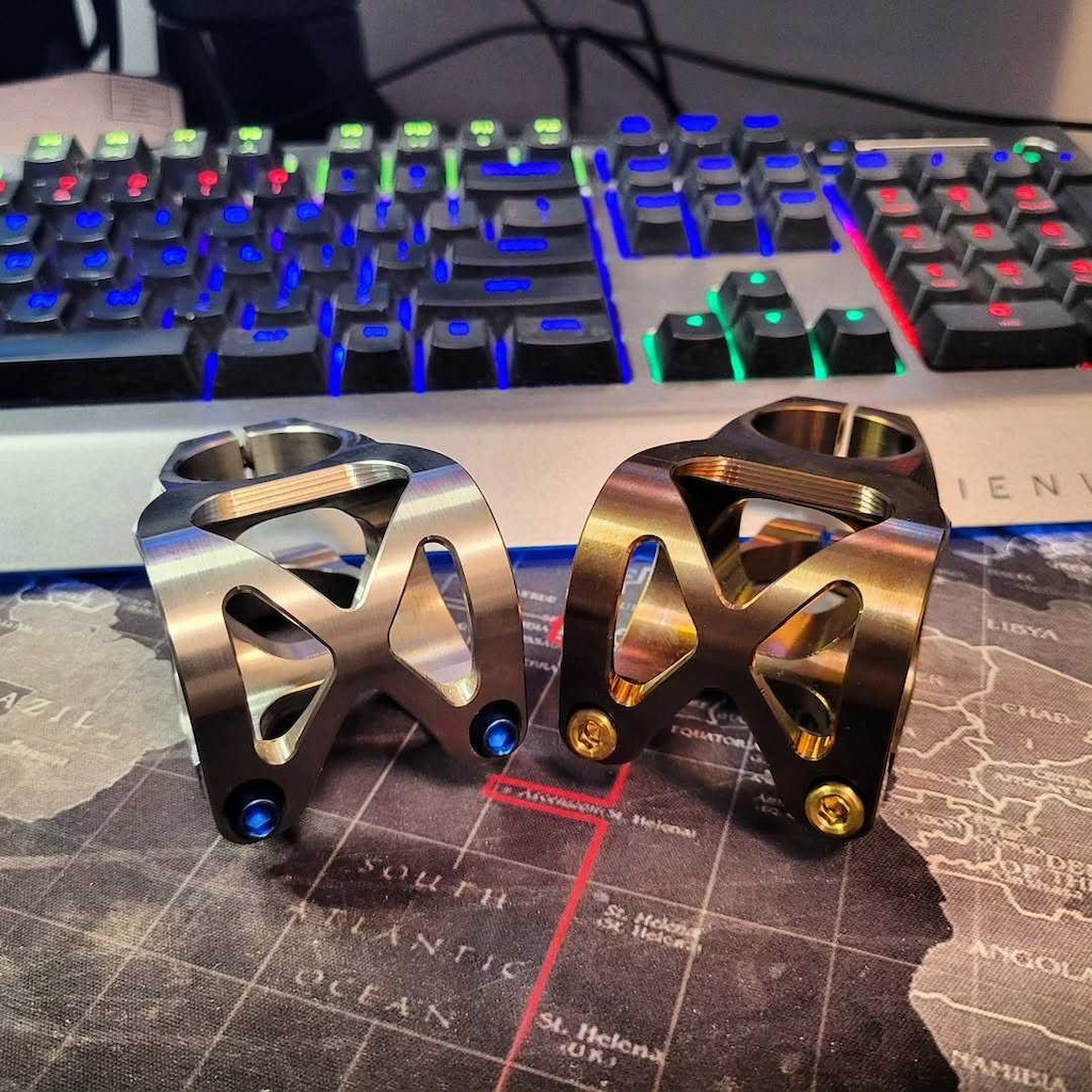 Love em or hate em, can't deny that they look incredible.  #titanium