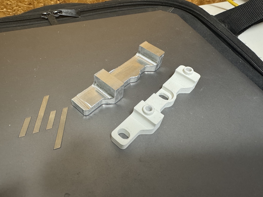 Hope Mono6 dual caliper bracket project for Marzocchi Monster