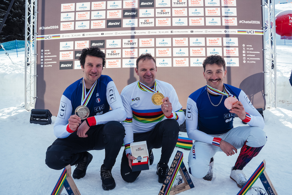 Baumann, Thévenard & Tupin Win Gold at the 2026 Snow Bike World