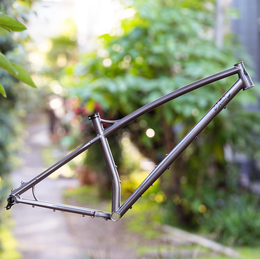 Sklar Tall Tale 140mm travel hardtail steel frame