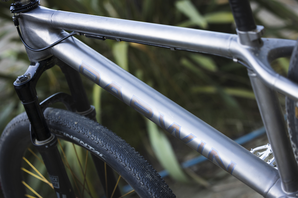 Bike Check: Ayden Siebenaler's Custom Titanium Slopestyle Bike