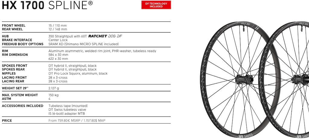 DT Swiss Revamps 1700 Series Wheels With Anti-Pedal Kickback Hubs