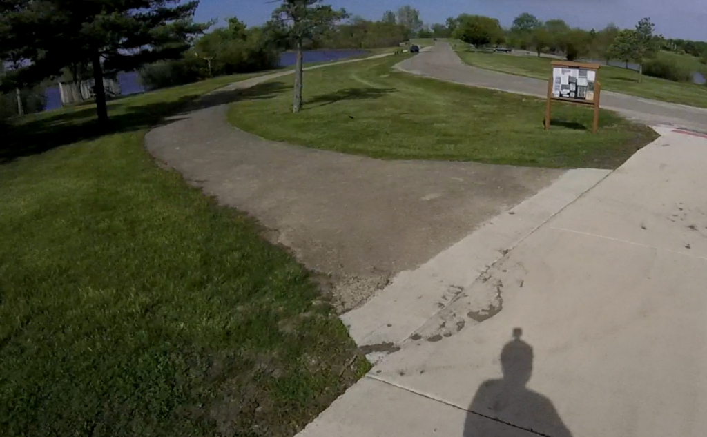 Southern trailhead off of "Lakeland Park Loop."