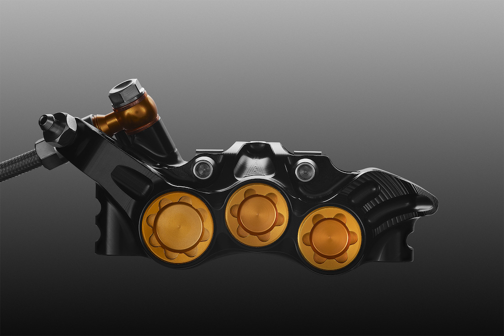 パーツ hope tech mono 6 First Look: Hope EVO V6Ti Brakes - Six Pistons Are Back - Pinkbike