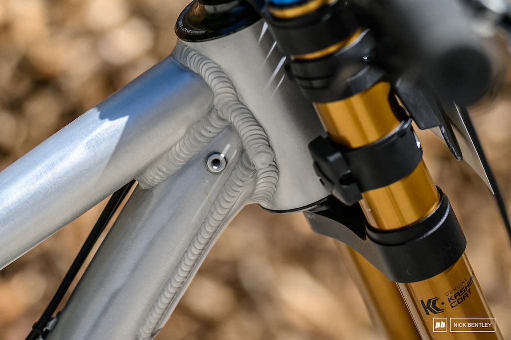 Bike Check: Anna Newkirk's Size Small Frameworks DH - Pinkbike