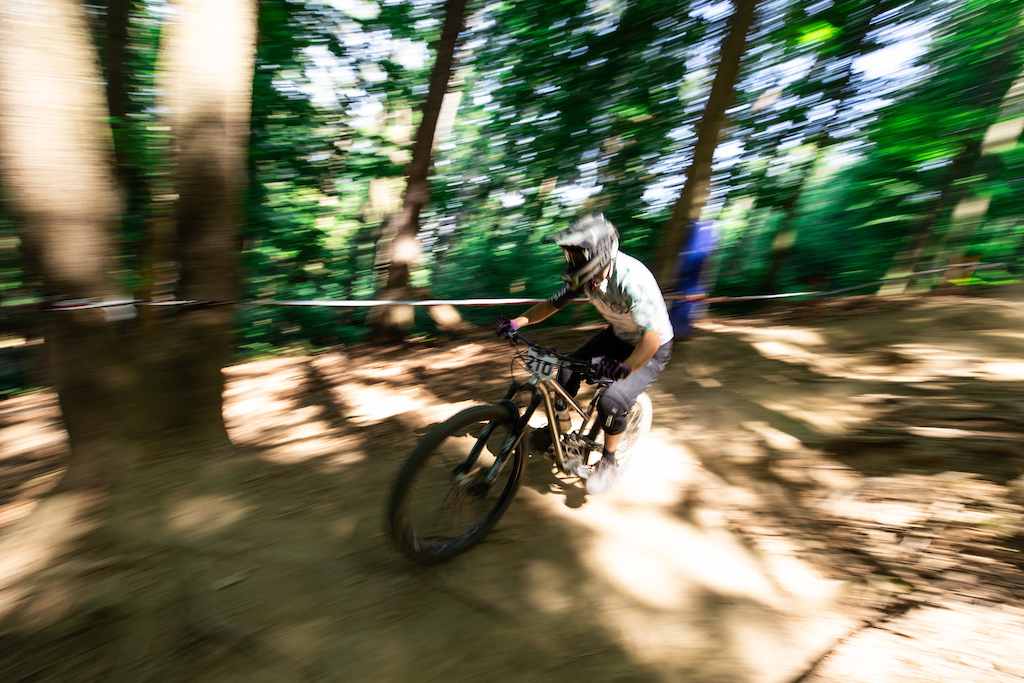 Rožle Mesec, master men winner at 2026 series round 2 in Bike Park Pohorje Maribor. Photo by Jure Kranjec.