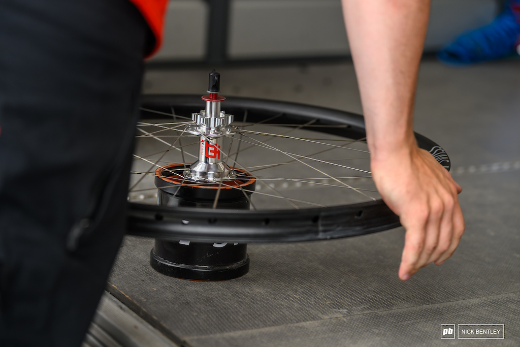 Some box fresh DT Swiss Anniversary hubs were waiting for one lucky rider this weekend. What do you think of the return of silver hubs and spokes?