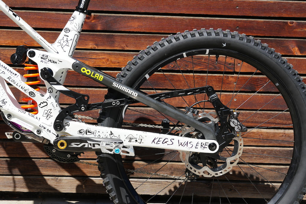 Bike Check: Oliver Zwar's Heavily Customized Orbea Rallon DH
