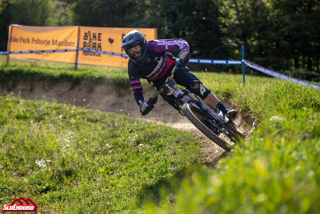 Blaž Stres, 3rd fastest man and fastest junior at SloEnduro Pohorje Maribor, round 4 of SloEnduro series and the 2026 Slovenian National Championships in Maribor, Slovenia. Photo by Matej Lovrič.